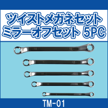 TM-01 ツイストメガネセット ミラーオフセット 5PC
